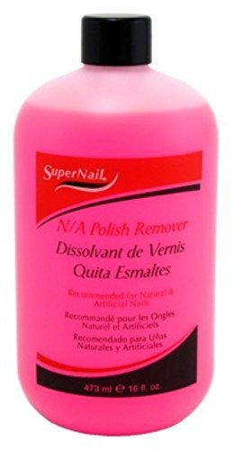 Super Nail 16 Ounce Non-Abrasive Polish Remover (473ml) (2 Pack)