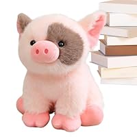 8 Inches Stuffed Animal Toy - Cute Panda Plush Toy, Sofa & Bed Decor, Kid's Favourite Toys, Home Decoration, Huggable Piglet Cushion | Kids Baby Girls Birthday Giftes Best for Bedroom and Living Room