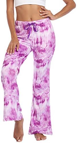 HDE Fleece Pajama Pants for Women Plush Plus Size Lounge Pants Fuzzy PJ Bottoms