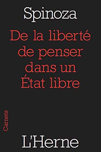 De la liberté de penser dans un Etat libre Francais PDF