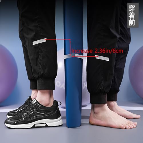 Men's Height Increasing Shoes can Lift Your Height by 2.36 inches, Lightweight, Non Slip Casual and Fashionable Sports Shoes 7