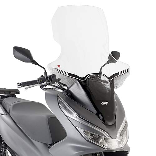 PARABREZZA TRASPARENTE GIVI 1163DT 85 x 63 cm FIT DO HONDA PCX 125 2018-2019 SENZA STAFFE