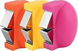 Set de 3 Abrehuevos, Abridor Portátil de Huevos, Pelador para Huevos Cocidos, Rompedor Manual de Huevos, Separador de Acero Inoxidable con Cortador para Huevos Crudos y Cocidos