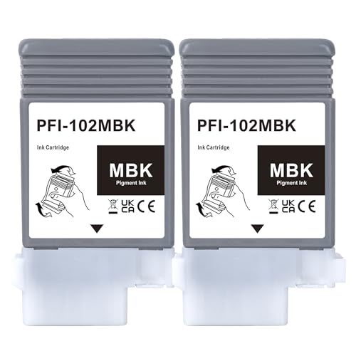 PFI-102MBK キャノン インク Canon マットブラック 14個セット Amazon.co.jp: Canon 純正インクタンク マットブラック PFI
