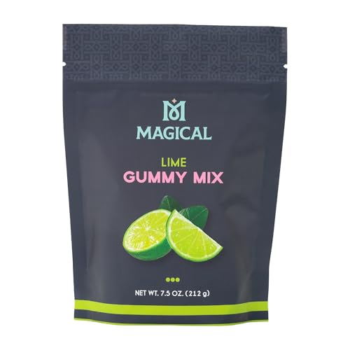 Magical Butter Normal Lime Gummy Mix – Easy Gelatin Powder for Homemade Gummies – Tart Fruity Candy Mix for DIY Treats