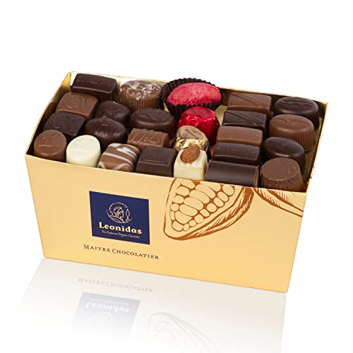 Leonidas Pralinen by ePralinchen - Ballotin - belgische Pralinen aus 100% Kakaobutter - ohne Palmöl - Süßigkeiten-Geschenk für Frauen und Männer (Winter Edition, 500 g (1er Pack)) Cover