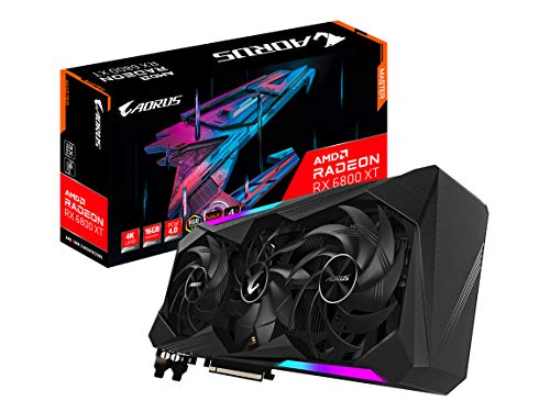GIGABYTE AORUS AMD Radeon RX 6800 XT Master Type C 16G...