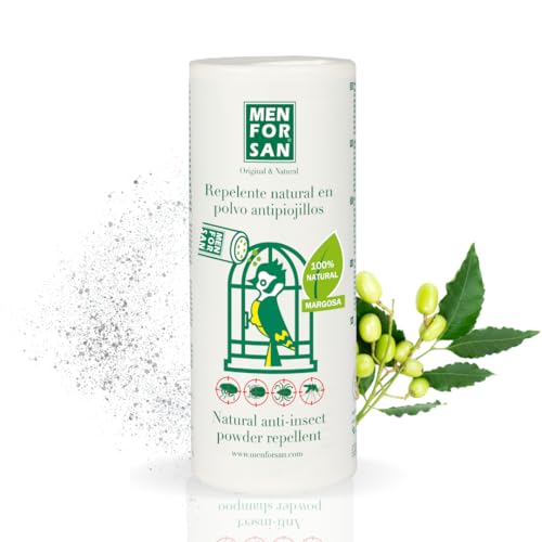 MENFORSAN Repelente Natural en polvo antipiojillos para pajaros 250 gr