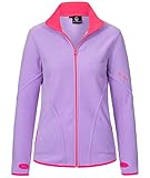 Die Jacke eignet sich Ideal für die Übergangszeit, und jede Art von Outdoor-Aktivitäten. / Sehr schöne Damen Fleecejacke / Top Qualität und hochwertige Verarbeitung