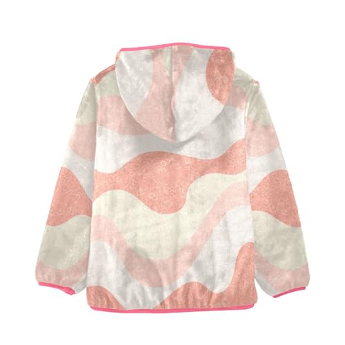 GuoChe Children Fashion Wavy Ocean Boys Sherpa Jacket2