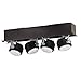Jesco Lighting ML441LU101230B Four Light Housing and Trim Unit, Black Finish