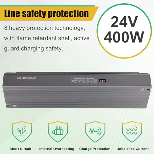 Alimentation de commutation LED 24V 400W avec transformateur d'éclairage réglable - 3