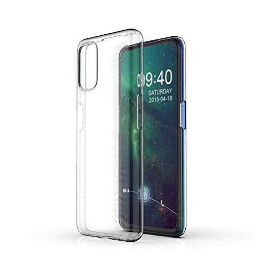 Image of Case Creation Brand - Mobile Cover for Oppo A52 (Soft & Flexible Back Case), Transparent