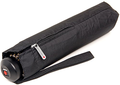 Preisvergleich Produktbild Knirps Sturmschirm extrem stabil - Stahl Automatik Taschenschirm Minimatic SL schwarz