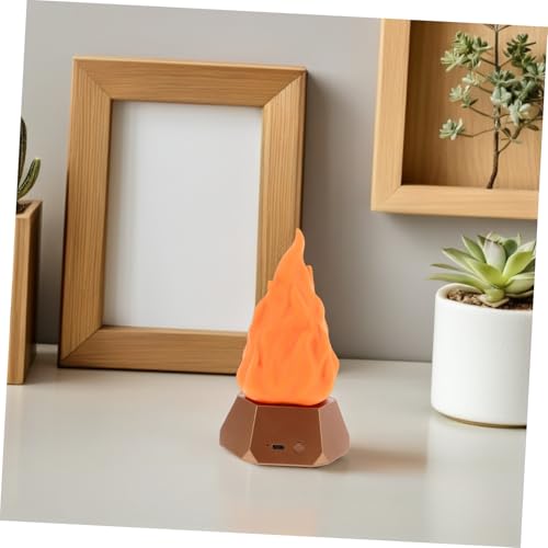 Lampe flamme rechargeable USB pour camping et décoration extérieure