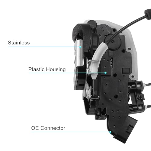 Image of uxcell Front Right Side Door Latch Lock Actuator Motor with Cable for Nissan Sentra 2007-2012 No.80500ET200