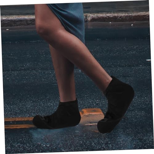 Abaodam Overshoes para Hombre y Mujer Cubiertas Impermeables para Botas de Silicona Antideslizantes para Actividades al Aire Libre miniatura 3