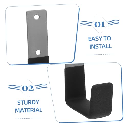 Rangement mural outils de garage robuste pour suspendre vélo et échelle - 4