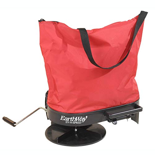 EarthWay Products 2750 25lb Nylon Bag Seeder Spreader - Red,