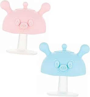 SECFOU 2 Peças Mordedor Brinquedos Para Mastigar Brinquedos Para Bebês Brinquedos Para Bebês Brinquedos Com Ventosa Brinquedos Para Mastigar Brinquedos Para Bebês Brinquedos Para Bebês