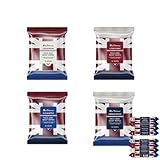 Ben Sherman Men's Face Wipes - 4 Pack (120 Total) Cleansing Wipes for Men with Cedarwood, Sandalwood, Eucalyptus & Citrus Mint