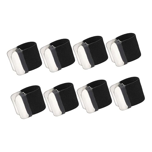 Ipetboom 4 pairs Reusable Separators for Women Breathable Elastic Spacers for Bunion Comfortable Foot Care Tools for Beautiful Feet Washable and Durable Design