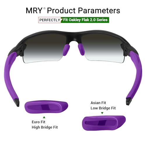 Image of Mryok Replacement Earsocks Nosepieces Kits for Oakley Flak 2.0 OO9295 / 2.0 XL OO9188 - Options