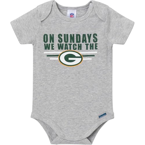 Image of Gerber NFL Baby Boys 3-Pack Onesie Bodysuit