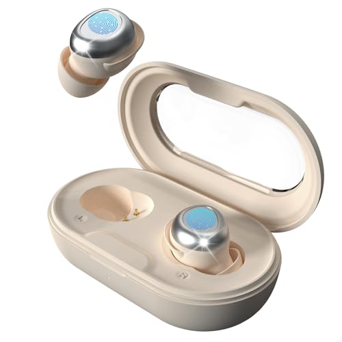 ANSTEN Schlafkopfhörer Bluetooth 5.4, In Ear Kopfhoerer Sleepbuds Schlafkopfhörer Seitenschläfer, 48 Stunden Akkulaufzeit Kopfhörer zum Schlafen, Sporttraining Kabellose Kopfhörer