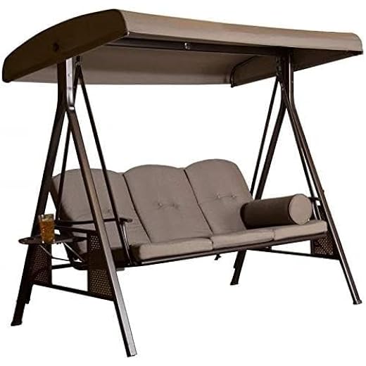 METALMASTER Swing Chair 3 Seater Outdoor Seat