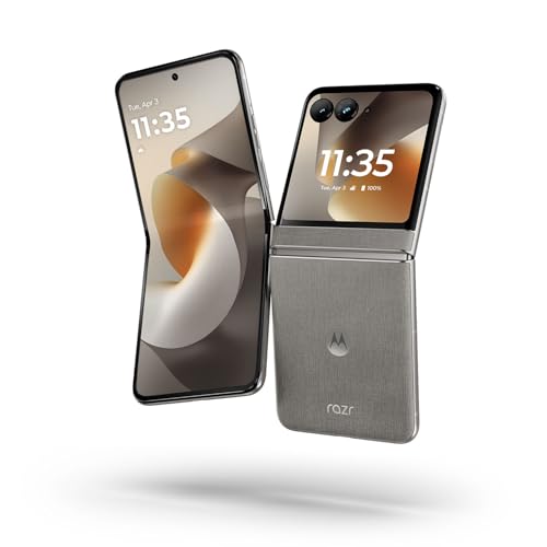 Image of Motorola Razr 2026 | Unlocked | Made for US 8 /256GB | 50MP Camera | Pantone Hematite