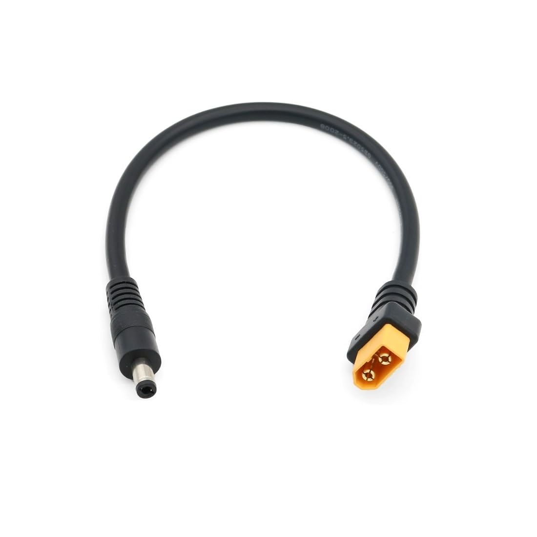 Switian – Câble Adaptateur XT60 Mâle Vers DC 5.5x2.5mm Mâle – 30cm – Pour TS100, Drones, Panneaux Solaires