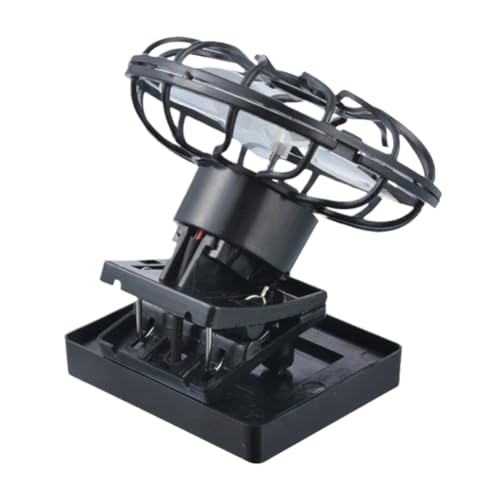 Ventilateur portable solaire pour chapeau de camping et escalade en plein air