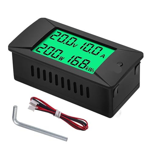 Voltmètre numérique ampèremètre DC0-300V 100A moniteur de puissance continue - 2