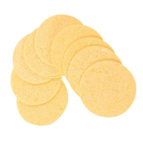 HAPINARY 20個 ペット湿度スポンジ 丸い水皿スポンジ 水槽のスポンジ 無漂白