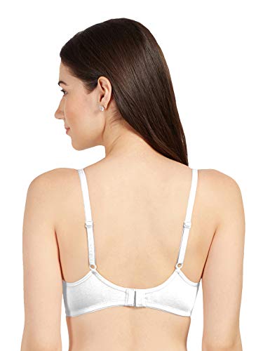Image of SONARI Non Padded T Shirt Bra | Side Shaping for Enhanced Support, Hook & Eye Closure, Adjustable Straps for A Custom Fit, Premium Poly Cotton Material, Medium Coverage, Hand Wash Only -Forever