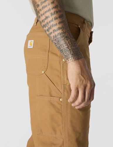 Image of Carhartt Men's Iconic B01 Firm Duck Double-Front Dungaree