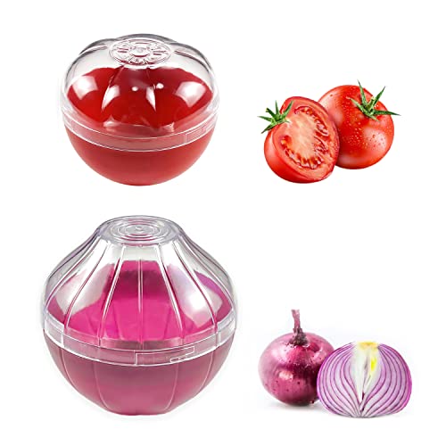 2PCS Fruit and Vegetable Storage Containers for Fridge