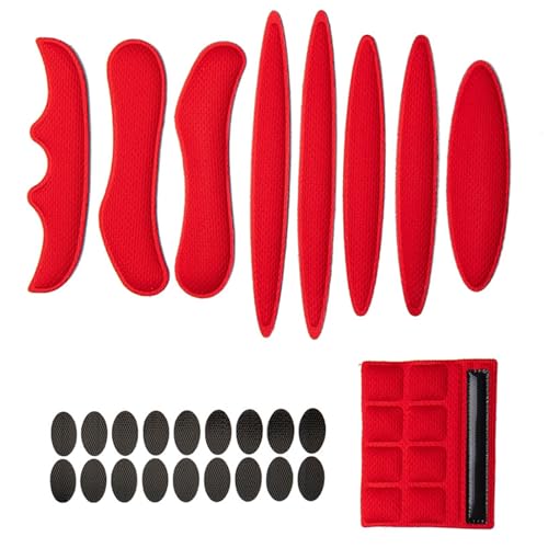 Innenpolsterung für Helme, schnell trocknend, Memory-Schaum, versiegeltes Futter, Schaumstoff-Kopfschutz, Innenpolster, Schutzschaum, für Fahrrad, Motorrad, Helme