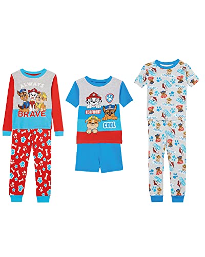 10 Best Boys' Character Pajamas That Make Bedtime Fun 5 Nickelodeon Paw Patrol 6-Piece Kids Pajama Set