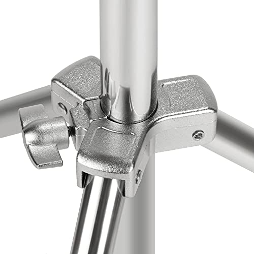 Image of NEEWER 2PCS Light Stand Kit, 79 inch /200cm Stainless Steel Heavy Duty Tripod Stand with 1 /4 inch to 3 /8 inch Adapter for Studio Softbox, Monolight, Reflector