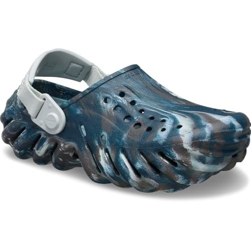 Image of Crocs Boys Echo Marbled Clogs