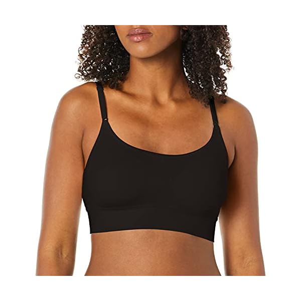 Warner's womens Comfort T Shirt Bra, Black, Medium US