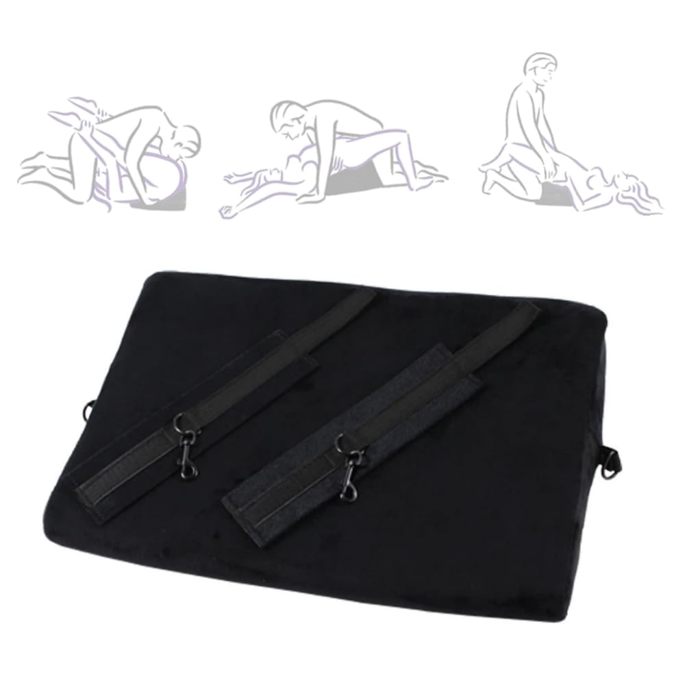Correa de nylon negra para ejercicios de yoga con esterilla de yoga, set de entrenamiento físico, adecuada para estudios de como accesorio de ayuda para estiramientos