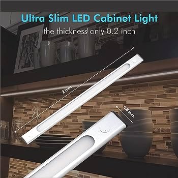 Image of AHUJA INTERNATIONAL LED Profile Light Under Cabinet Lighting Counter Lighting Wardrobe, Kitchen, Closet Light Lighting Ultra Slim (Warm White) (1 FT)