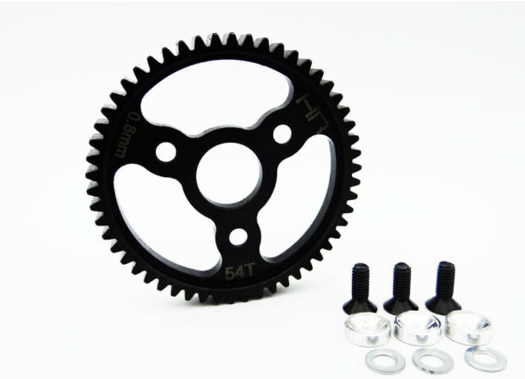 Hot Racing SJT254 Steel Spur Gear (54t 0.8 Mod)(Silver) - TRA