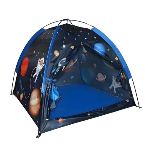 Image of Kids Play Tent House | Kids Tent House Foldable | Tent for Camping | Toys for 2+ Years Girls and Boys| Light Weight Water Repellent |Play Tent for 2 Person (Space) (Rocket Tent Big= China)
