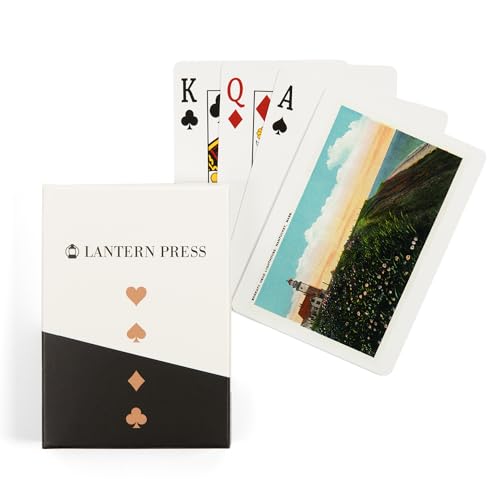 Lantern Press Naipes Poker Nantucket Sankaty Head