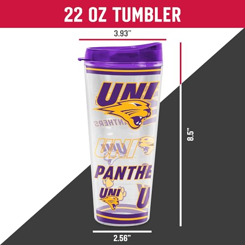 Image of Rico Industries NCAA College Double Wall Mayhem 16oz Or 20oz Tritan Tumbler W Lid