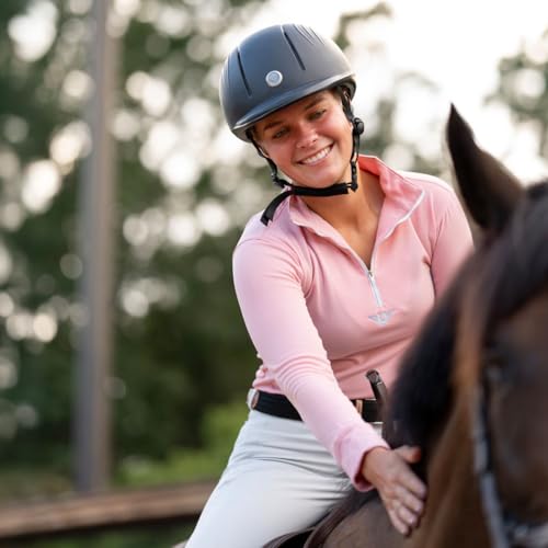 TuffRider Starter Basic Horse Riding Helmet | Comfortable Protective Equestrian Head Gear - SEI Certified -Black - M by TuffRider - Image 5
